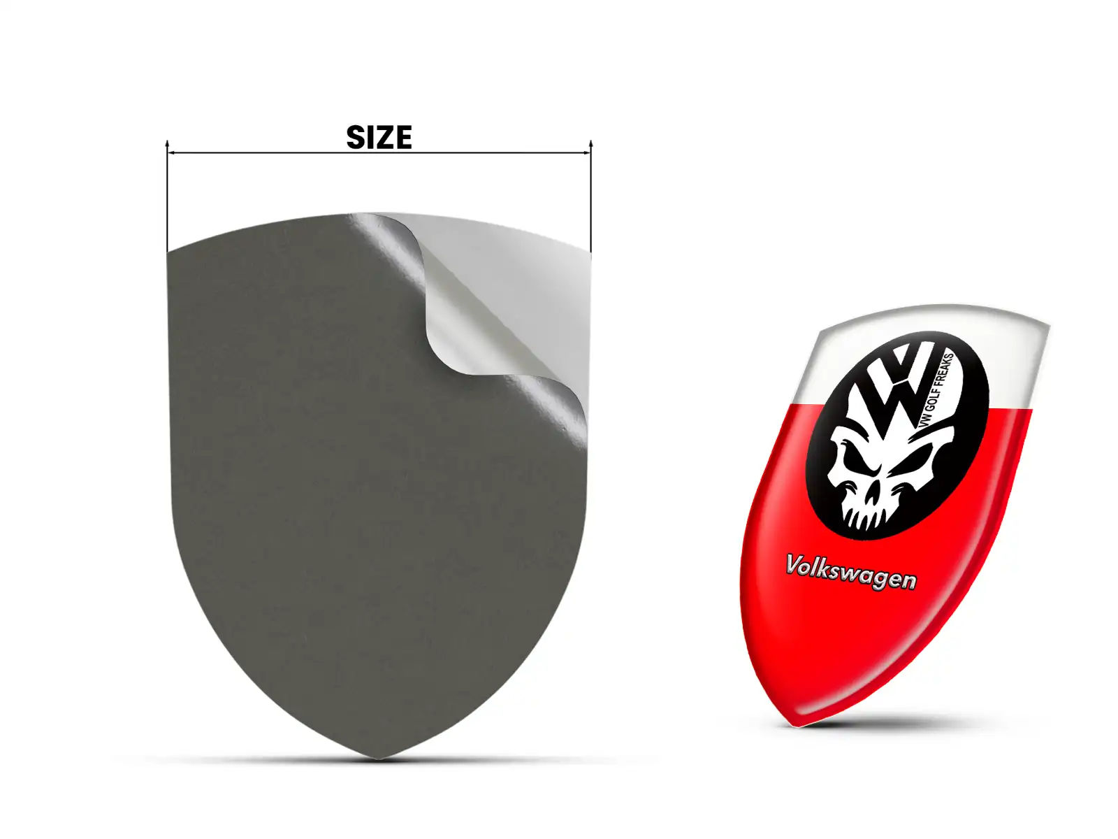 VW Custom Car Stickers Edition High Quality Professional